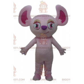 Costume da mascotte scoiattolo rosa Koala rosa BIGGYMONKEY™ -