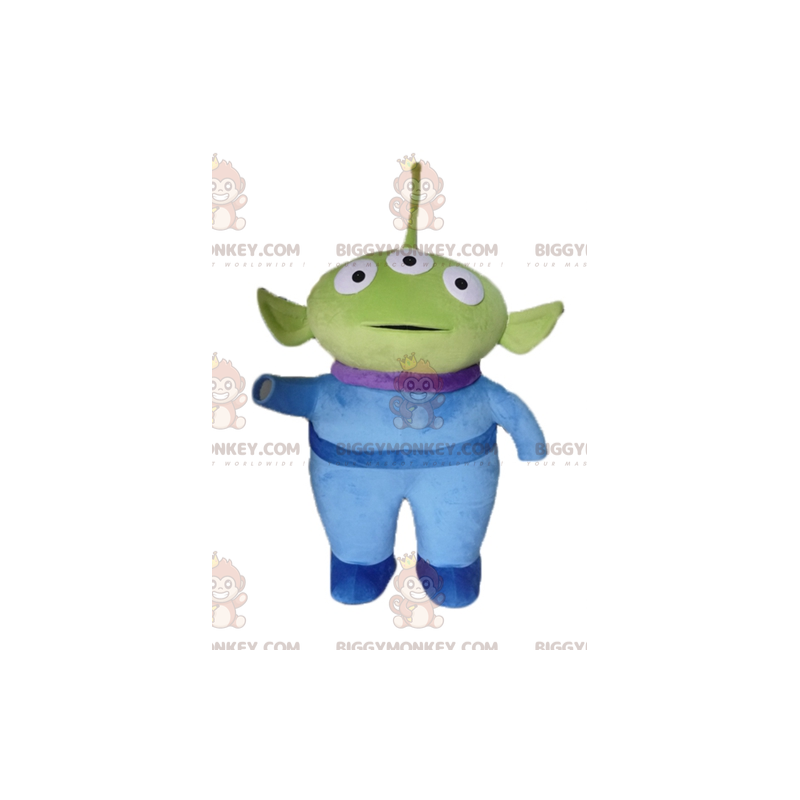 Squeeze Toy Alien BIGGYMONKEY™ maskotkostume fra Toy story