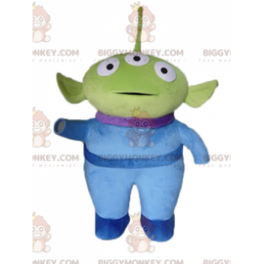 Squeeze Toy Alien BIGGYMONKEY™ maskotdräkt från tecknad Toy