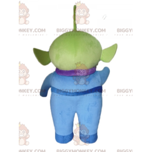 Kostým maskota Squeeze Toy Alien BIGGYMONKEY™ z kresleného