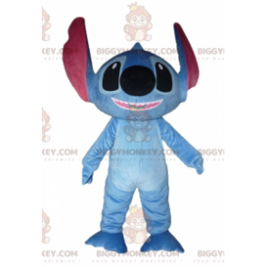 Cuci il costume della mascotte BIGGYMONKEY™ alieno blu di Lilo