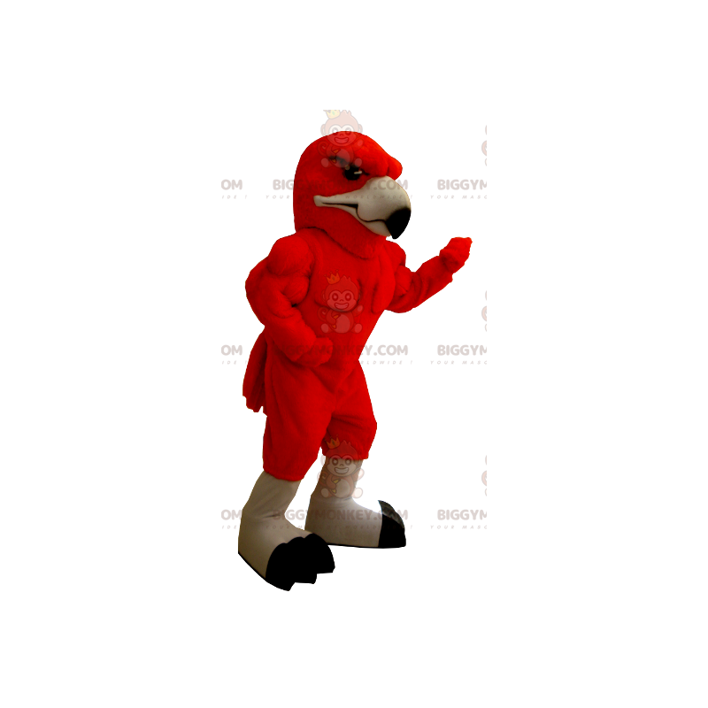 Very Muscular Red Eagle BIGGYMONKEY™ Mascot Costume –