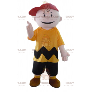Costume de mascotte BIGGYMONKEY™ de Charlie Brown personnage de