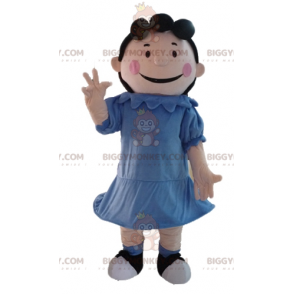 BIGGYMONKEY™ maskottiasu Lucy Van Pelt, Charlie Brownin