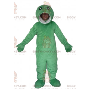 Oryginalny i zabawny kostium maskotka duża zielona ryba