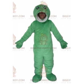 Costume de mascotte BIGGYMONKEY™ de gros poisson vert original