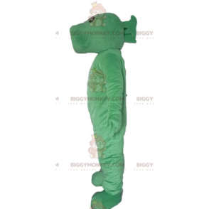 Costume de mascotte BIGGYMONKEY™ de gros poisson vert original