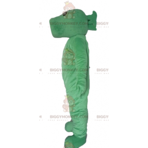 Original and funny big green fish BIGGYMONKEY™ mascot costume -