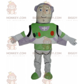 BIGGYMONKEY™ mascot costume of Buzz Lightyear famous character