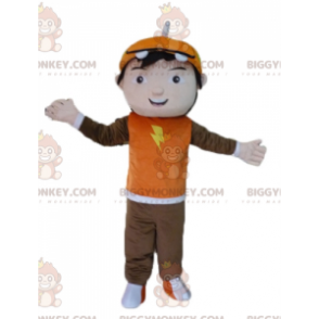 Cartoon Jugend Teen Boy BIGGYMONKEY™ Maskottchen Kostüm -