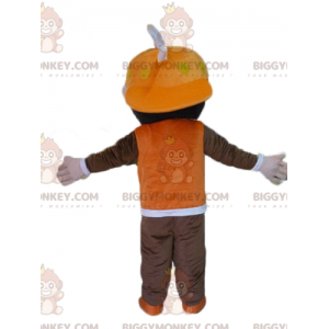 Kreslený kostým náctiletého chlapce BIGGYMONKEY™ s maskotem –