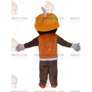 Costume da mascotte BIGGYMONKEY™ da ragazzo adolescente dei