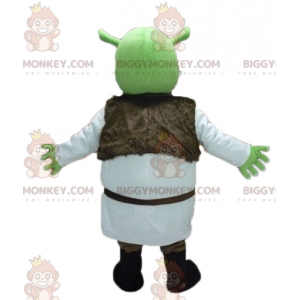 BIGGYMONKEY™ Maskottchen-Kostüm von Shrek, dem berühmten grünen