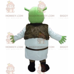 Traje de mascote BIGGYMONKEY™ de Shrek, o famoso ogro verde dos