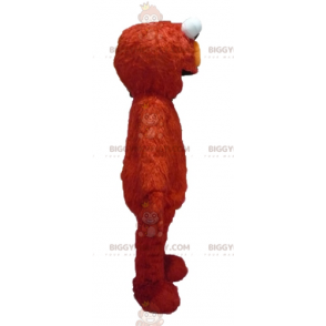 Costume mascotte Elmo burattino mostro rosso BIGGYMONKEY™ -