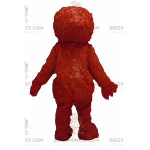 Costume mascotte Elmo burattino mostro rosso BIGGYMONKEY™ -