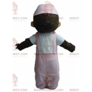 Disfraz de mascota BIGGYMONKEY™ de mono de peluche famoso de