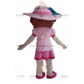 Costume de mascotte BIGGYMONKEY™ de Charlotte aux Fraises