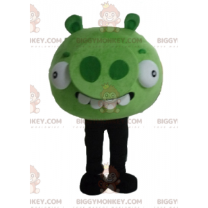 Disfraz de mascota monstruo verde BIGGYMONKEY™ del famoso juego