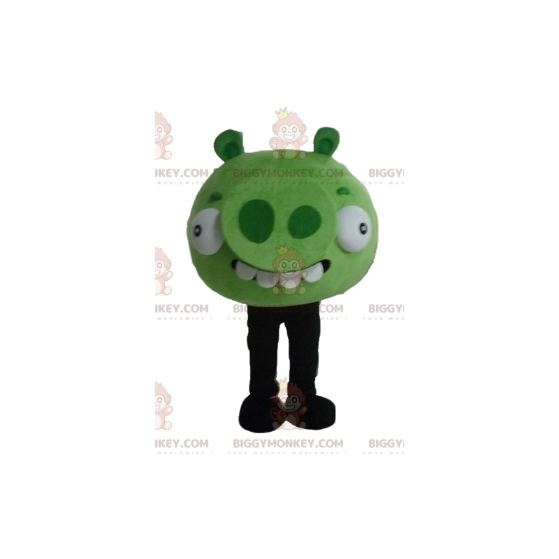 Groen monster BIGGYMONKEY™ mascottekostuum uit het beroemde