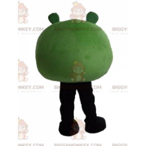 Traje de mascote de monstro verde BIGGYMONKEY™ do famoso jogo