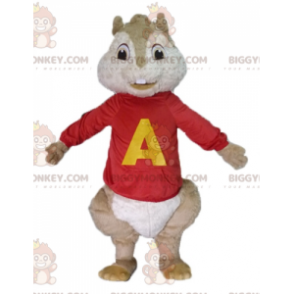 Disfraz de mascota de Alvin y las Ardillas Brown Squirrel