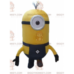 Minion Famous Cartoon Gul Character BIGGYMONKEY™ maskotkostume