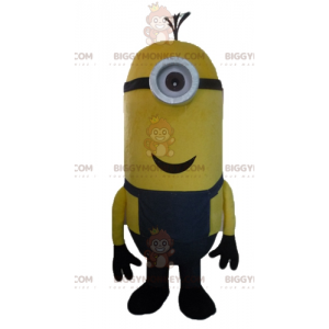 Traje de mascote de personagem amarelo de desenho animado