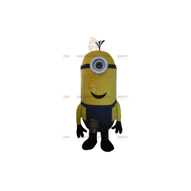 Minion Famous Cartoon Gul Character BIGGYMONKEY™ maskotkostume