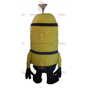 Minion Famous Cartoon Gul Character BIGGYMONKEY™ maskotkostume