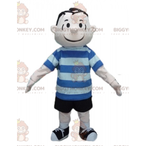 BIGGYMONKEY™-mascottekostuum van Linus Van Pelt-personage uit