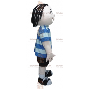 BIGGYMONKEY™ Maskottchenkostüm der Figur Linus Van Pelt aus den