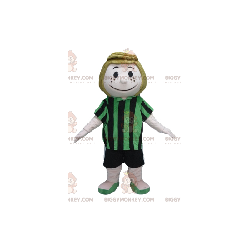 BIGGYMONKEY™ mascottekostuum van Peppermint Patty-personage uit