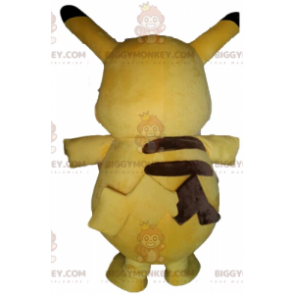 Costume de mascotte BIGGYMONKEY™ de Pikachu Pokemeon jaune de