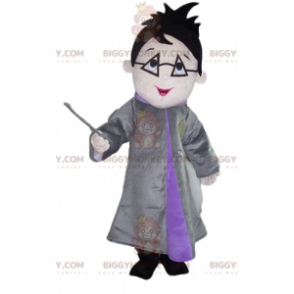 Costume de mascotte BIGGYMONKEY™ de Harry Potter sorcier du