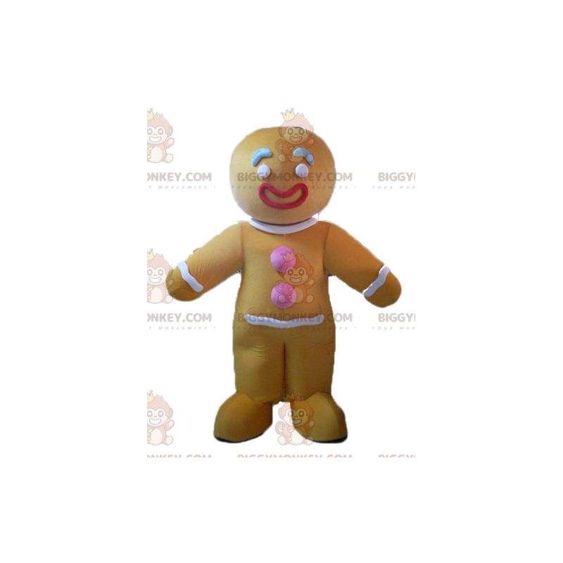 Costume de mascotte BIGGYMONKEY™ de Ti biscuit célèbre pain d'épices dans  Shrek