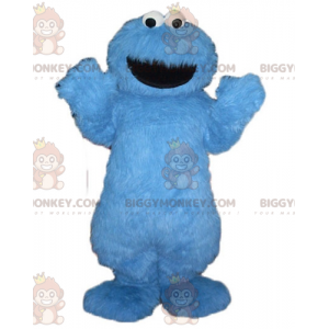 Fato de mascote BIGGYMONKEY™ do monstro azul Grover da Vila