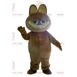 Traje de mascote Garfield Famoso Gato de Desenho Animado