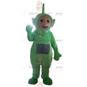 Costume de mascotte BIGGYMONKEY™ de Dipsy le Télétubbies vert