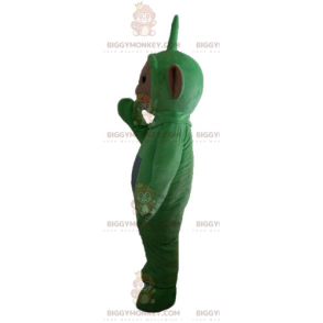 Costume de mascotte BIGGYMONKEY™ de Dipsy le Télétubbies vert