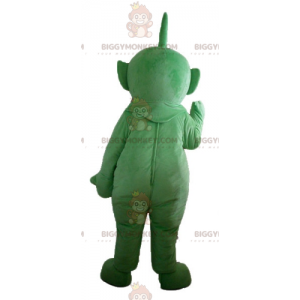 Costume de mascotte BIGGYMONKEY™ de Dipsy le Télétubbies vert