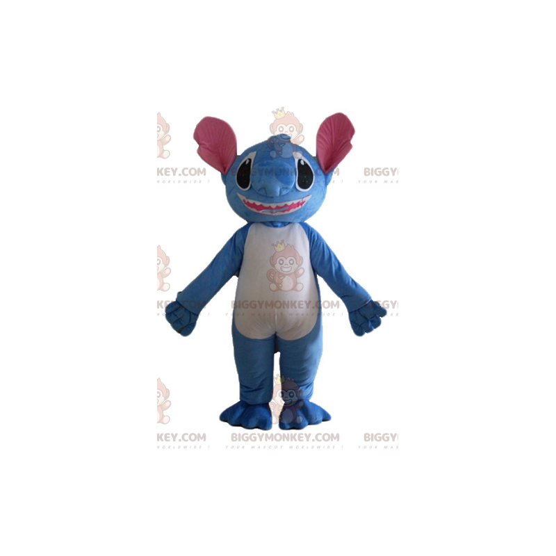 Costume de mascotte BIGGYMONKEY™ de Stitch l'extra-terrestre