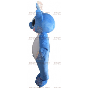 Cuci il costume della mascotte BIGGYMONKEY™ alieno blu di Lilo