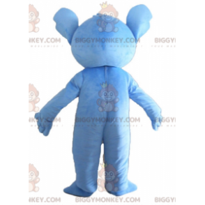 Cuci il costume della mascotte BIGGYMONKEY™ alieno blu di Lilo