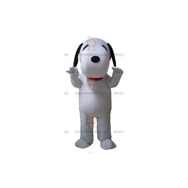 Fato de mascote do famoso cão de desenho animado Snoopy