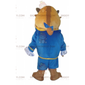 Traje de mascote BIGGYMONKEY™ do famoso personagem de A Bela e