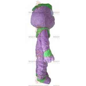 Purple and Green Monster Puppet BIGGYMONKEY™ Mascot Costume –