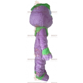 Costume de mascotte BIGGYMONKEY™ de monstre violet et vert de