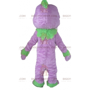 Disfraz de mascota BIGGYMONKEY™ de marioneta de monstruo morado