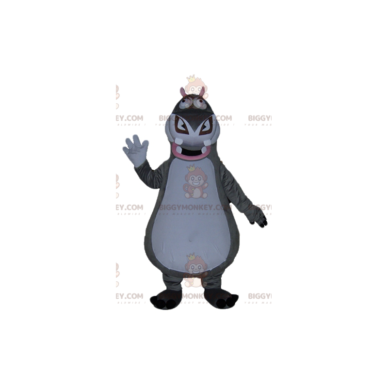 Costume de mascotte BIGGYMONKEY™ de Gloria l'hippopotame du